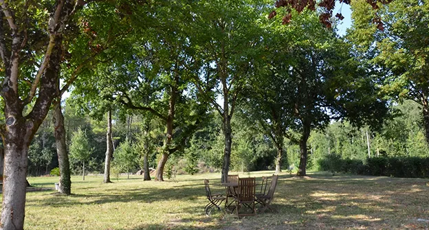 gite avec jardin à Noyant-Villages près de Saumur dans le Maine-et-Loire 49