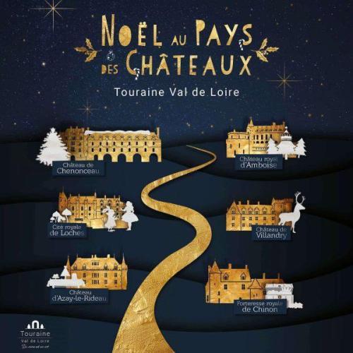 Noël au pays des châteaux : 6 châteaux, une même magie !